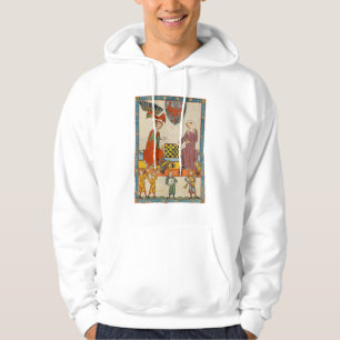Schaakspel 14e eeuw Codex Manesse Hoodie