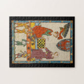Schaakspel 14e eeuw Codex Manesse Legpuzzel (Horizontaal)