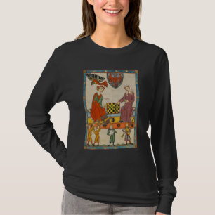 Schaakspel 14e eeuw Codex Manesse T-shirt