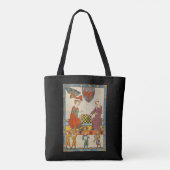 Schaakspel 14e eeuw Codex Manesse Tote Bag (Achterkant)