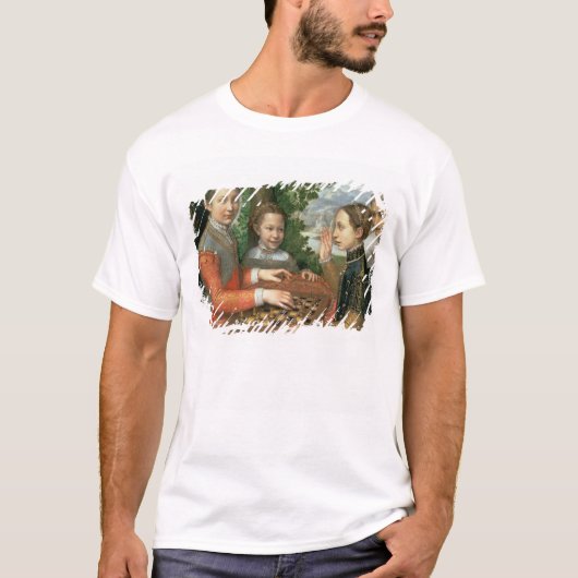 Schaakspel, 1555 t-shirt (Voorkant)