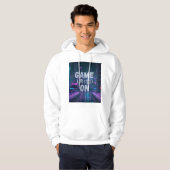 Schaakspel aan hoodie (Voorkant volledig)