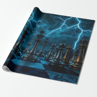 Schaakspel Cadeaupapier