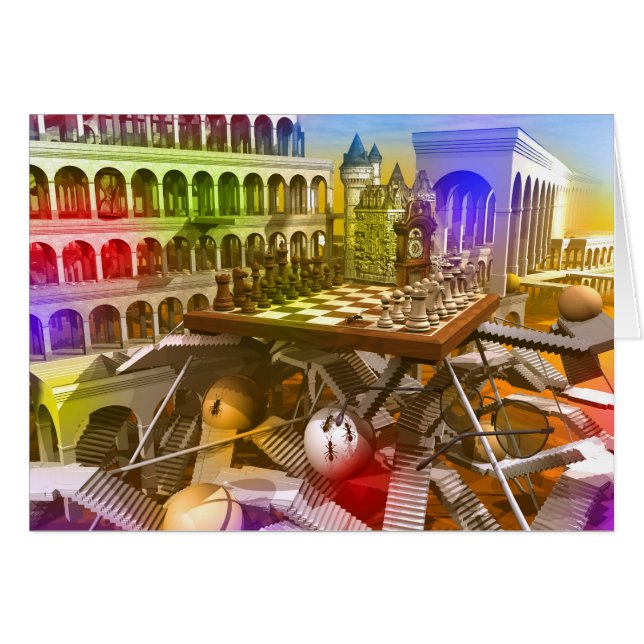 schaakspel De Koningin (Voorkant Horizontaal)