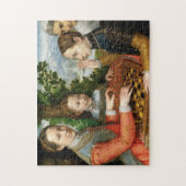 Schaakspel door Sofonisba Anguissola - Circa 1555 Legpuzzel (Verticaal)