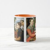 Schaakspel door Sofonisba Anguissola - Circa 1555 Mok (Midden)