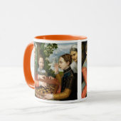 Schaakspel door Sofonisba Anguissola - Circa 1555 Mok (Voorkant links)