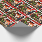 Schaakspel Kerstcadeau Cadeaupapier (Hoek)