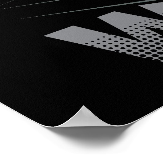 Schaakspel Kies je wapen Poster (Hoek)