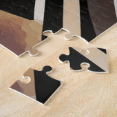 Schaakspel Oorspronkelijke Abstracte kunst Legpuzzel (Zijkant)