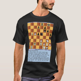 Schaakspel schaakstuk schaakstuk schaakspel t-shirt