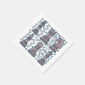 Schaakspel Servet (Hoek)