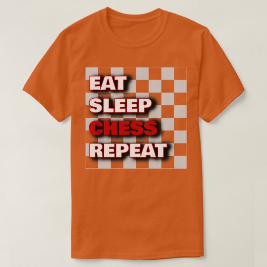Schaakspeler Gift Koning Paard T-shirt (Design voorkant)