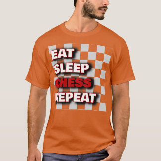 Schaakspeler Gift Koning Paard T-shirt