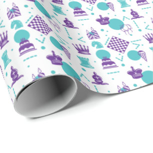 Schaakspeler stukken - Party Art Pattern Cadeaupapier