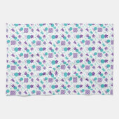 Schaakspeler stukken - Party Art Pattern Theedoek (Horizontaal)