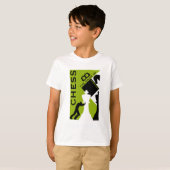 Schaakspelers T-shirt (Voorkant volledig)