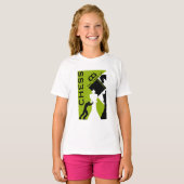 Schaakspelers T-shirt (Voorkant volledig)