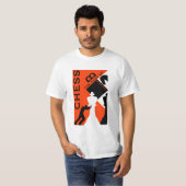 Schaakspelers T-shirt (Voorkant volledig)