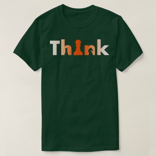 Schaakspelerstoernooi voor denkers Smart 7 T-shirt (Design voorkant)