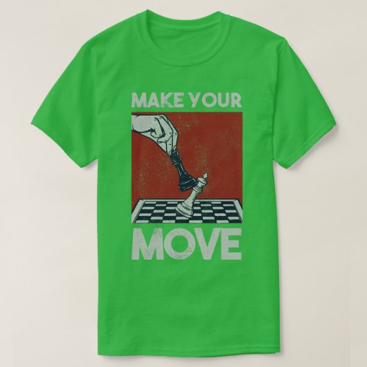 Schaakspelerstoernooi voor denkers Smart 9 T-shirt (Design voorkant)
