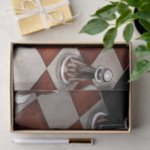 schaakspelpapier tissuepapier (Geschenk)