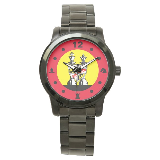 SCHAAKSPORT MARYLAND HORLOGE (Voorkant)
