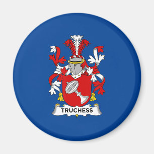 schaakster   Vruchtbaars Wapenschild - Family Cres Magneet