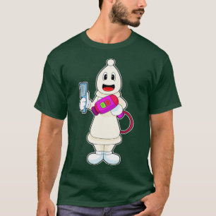 Schaakstuk Bishop Kapper Kam T-shirt