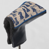 schaakstuk golfheadcover (3/4 voorkant)