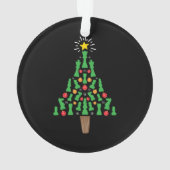 Schaakstuk Kerstboom Ornament (achterkant)