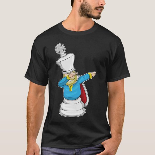 Schaakstuk King Hip Hop Chess T-shirt (Voorkant)