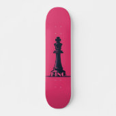 Schaakstuk - King Persoonlijk Skateboard (Voorkant)