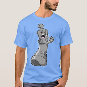 Schaakstuk Koning bij Schaken 2 T-shirt