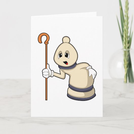 Schaakstuk Loper bij Schaken Kaart (Voorkant)