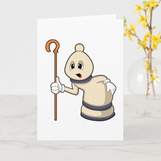 Schaakstuk Loper bij Schaken Kaart (Gele Bloem)