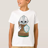 Schaakstuk Pion Schaak T-shirt (Voorkant)