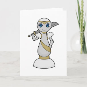 Schaakstuk Pion Zwaard Schaken Kaart