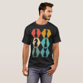 Schaakstuk Schaakpion Speler T-shirt (Voorkant volledig)