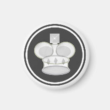 Schaakstuk Witte Koning