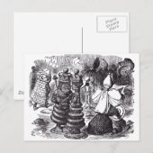 Schaakstukken Briefkaart (Voorkant / Achterkant)