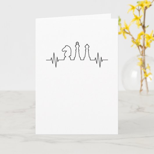 Schaakstukken frequentie kaart (Gele Bloem)