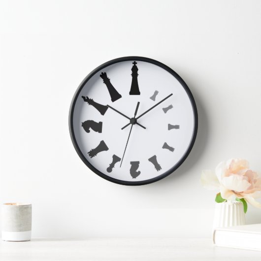 Schaakstukken grote klok (Huis)