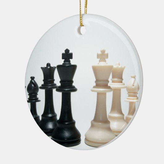 Schaakstukken Keramisch Ornament (Links)