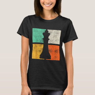 Schaakstukken Koning Speler T-shirt