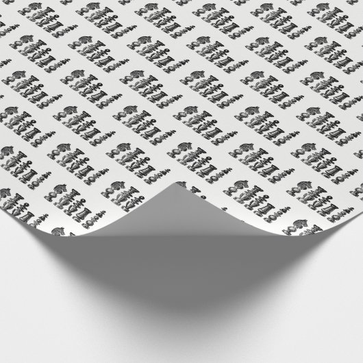 Schaakstukken  kunst cadeaupapier (Hoek)