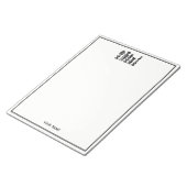 Schaakstukken  kunst notitieblok (Schuin)