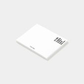 Schaakstukken  kunst post-it® notes (Schuin)