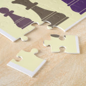 Schaakstukken Legpuzzel (Zijkant)