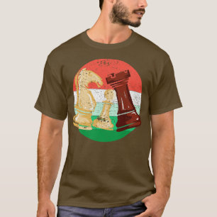 schaakstukken t-shirt
